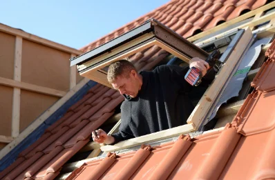 Pose de fenêtres de toit Velux au Perron